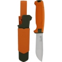 Morakniv Amberg Full Flat Hunting puukko, orange Morakniv Amberg Full Flat Hunting puukko, orange