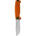 Morakniv Amberg Full Flat Hunting peilis, oranžinė