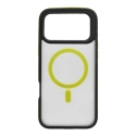 Riff NEO Magsafe suojakuori Apple iPhone 17 Pro Max Musta/Keltainen