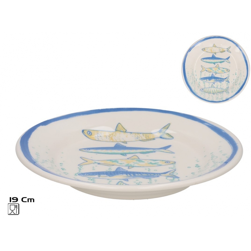 Desertinė lėkštė 19 cm, 28x28x2 cm, KITCHEN&GO