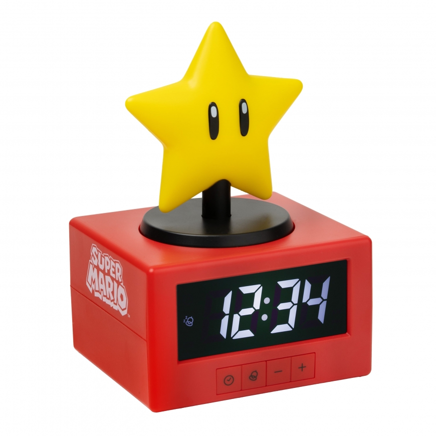 Paladone Super Mario Tähti äratuskell