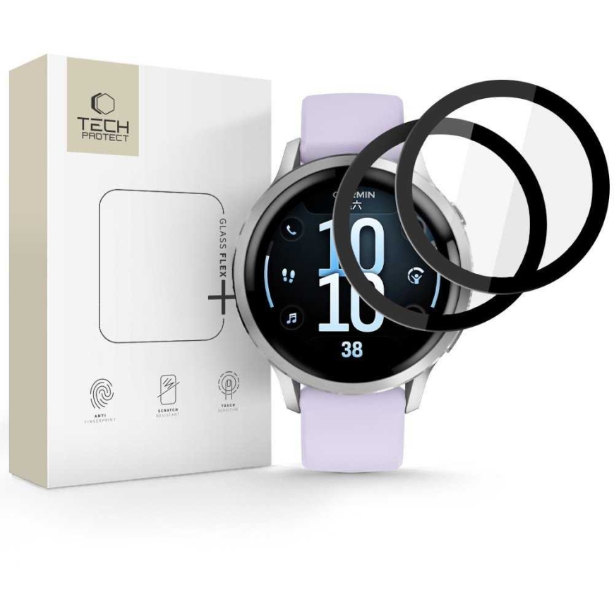Hofi Glass Flex+ 2-Pack Garmin Venu 4 41mm Melns – 2