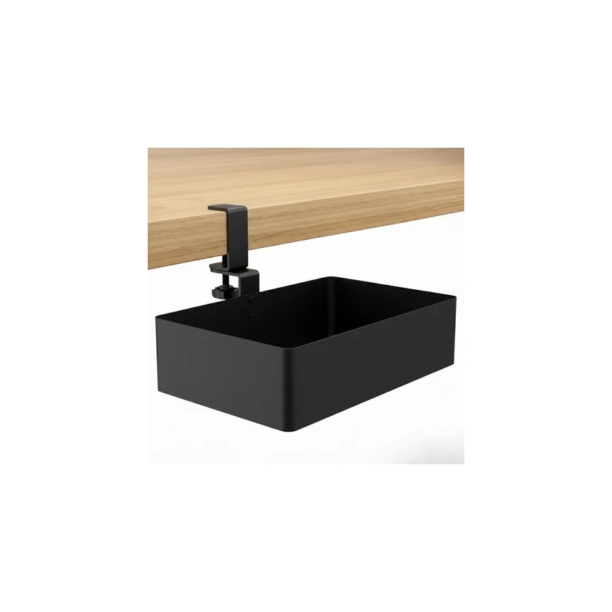Spacetronik SPB148B side clip desk organizer – 3