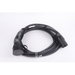 EV Charging Cable Type 2-Type 2, 22 kW, 32 A, 5 x 6 mm2, 1 x 0.5 mm2, 7 m | ITGAM3872 | Black