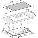 Miele KM 8482 FR - induktiotaso, 80 cm