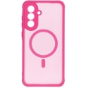 Oem FULL MATTE MAG COVER -kotelo, joka on yhteensopiva MagSafen kanssa Samsung Galaxy A56:lle, vaaleanpunainen väri