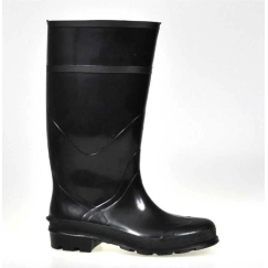 Dedra Men's Long PVC Rubber Boots, Size 45