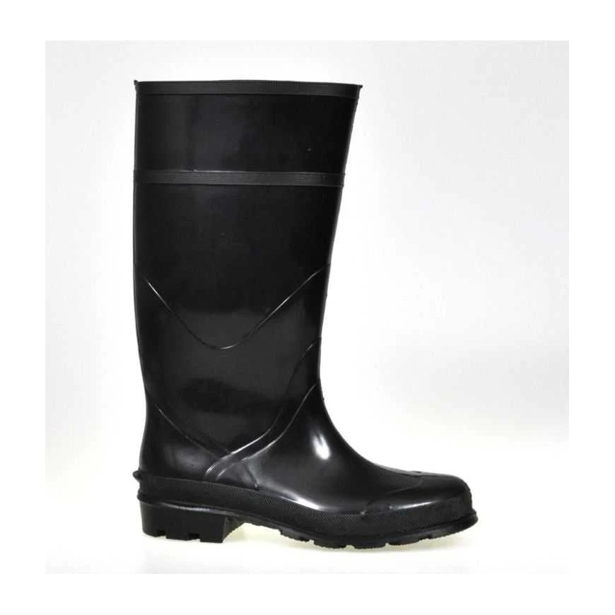 Dedra Men's Long PVC Rubber Boots, Size 45