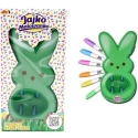Rinkinys Creative Egg Dyeing Kit, Rabbit for Egg Dyeing, Green Rinkinys Creative Egg Dyeing Kit, Rabbit for Egg Dyeing, Green