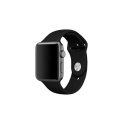 Riff silikono dirželis Apple Watch 38 / 40 / 41 mm juodas Riff silikono dirželis Apple Watch 38 / 40 / 41 mm juodas