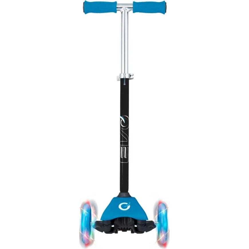 Almarina EVO adjustable 3-wheel scooter for kids Light Up Mini Cruiser Blue Light Up Wheels – 2