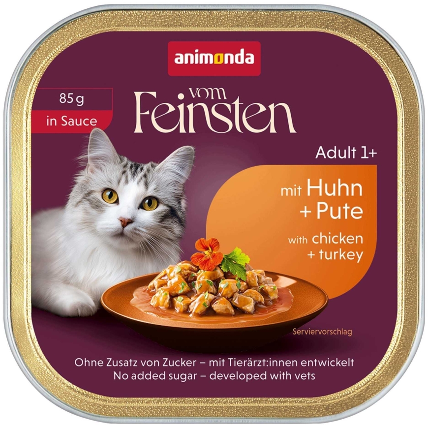 Animonda ANIMONDA VF Pieaugušajiem mērcei ar vistu un tītaru 85g