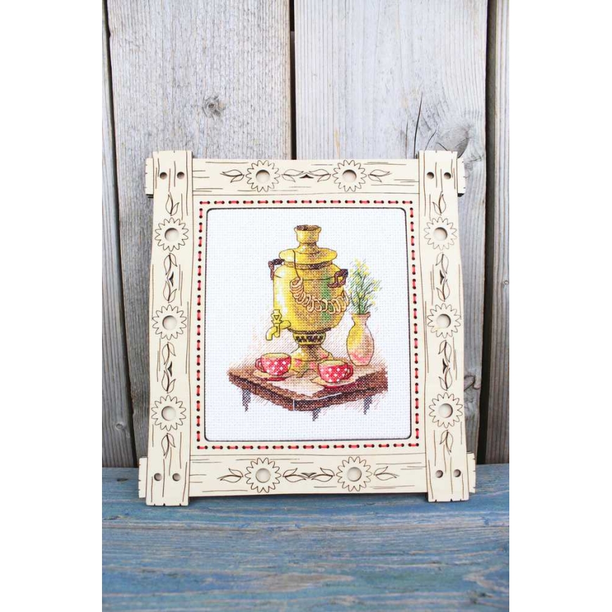 Beldizart Ristsikuvitöö komplekt "Teepidu" 13*11 cm SM-1241 – 2