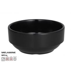 Klasikinis juodas dubuo 12x5,4 cm, KITCHEN&GO