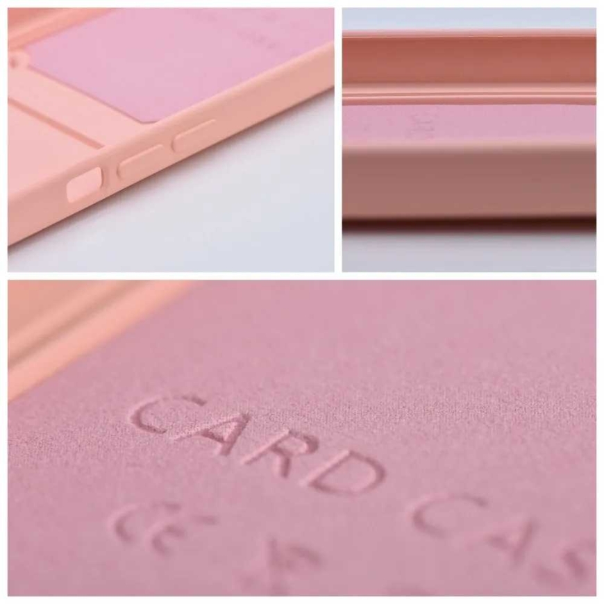 Riff Card sērijas silikona aizmugures vāciņš Apple iPhone 11 rozā