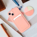 Силиконовый чехол на заднюю панель Riff Card для Apple iPhone 11 Розовый Силиконовый чехол на заднюю панель Riff Card для Apple iPhone 11 Розовый