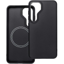 Чехол Oem Carbon Elite Mag совместим с MagSafe для Samsung Galaxy S25 черный Чехол Oem Carbon Elite Mag совместим с MagSafe для Samsung Galaxy S25 черный