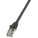 LogiLink 7.5m, Cat6 võrgukaabel Must 7,4 m F/UTP (FTP)