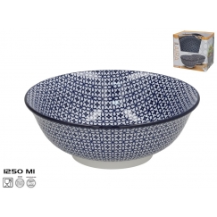 Bowl 21 cm Porcelain, 21x21x7.5 cm, KITCHEN&GO