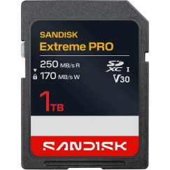 SanDisk 1 Tb Extreme PRO UHS-I U3 V30 SD kortelė