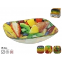 Square Glass Bowl 3 Assortment, 4 X 15 X 15 Cm, KITCHEN&GO Square Glass Bowl 3 Assortment, 4 X 15 X 15 Cm, KITCHEN&GO