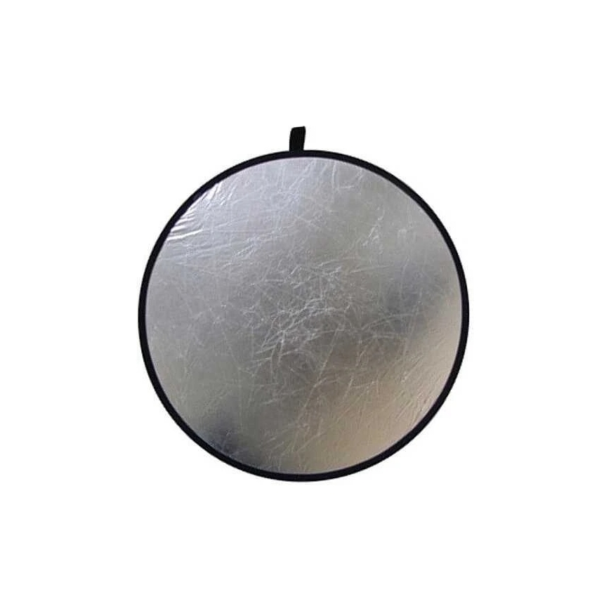 null Fotogrāfijas atšvaitas - 2in1 110cm zelta-sudraba atšvaitas – 2