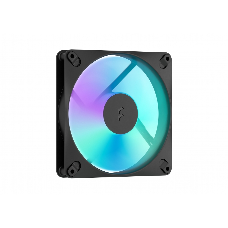 Fractal Design Dynamic 3 14 RGB 140 mm PWM korpuso ventiliatorius su ARGB-LED apšvietimu, juodas, 3 vnt.