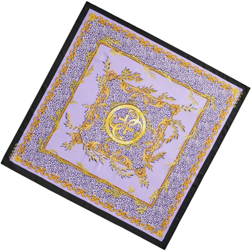 Guess, Guess, Textile Scarf, Violet, 90 x 90, For Women