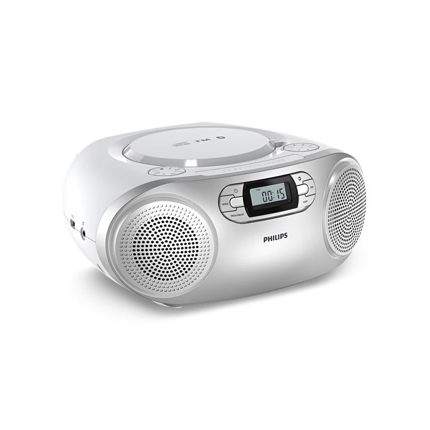 Philips TAZ2000S/10 kaasaskantav CD-mängija FM-raadioga, hõbe – 2