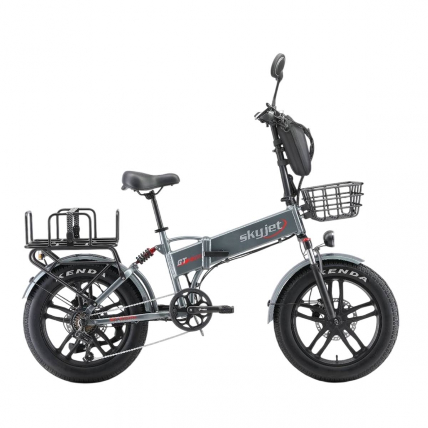 Skyjet GTIII PRO PLUS Folding Electric Bicycle Grey