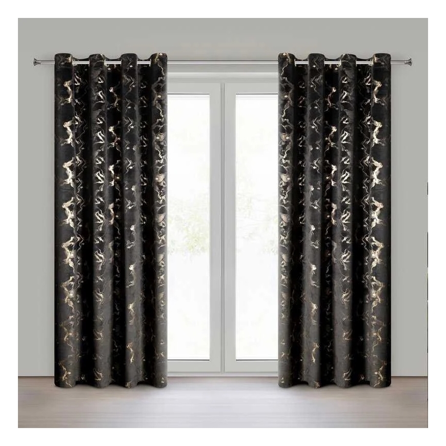 Eurofirany ZAS/RAJA/CZA+GRAY 140X250 TRANSL