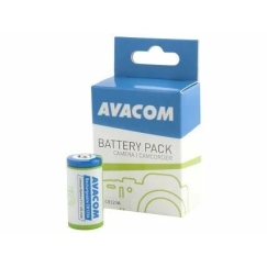 AVACOM LĪDZSTRĀVAS AKUMULATORS AVACOM CR123A, RCR123A 3V 450MAH 1,4WH