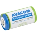 AVACOM ĮKRAUJAMAS NUOTRAUKOS Akumuliatorius AVACOM CR123A, RCR123A 3V 450MAH 1,4WH AVACOM ĮKRAUJAMAS NUOTRAUKOS Akumuliatorius AVACOM CR123A, RCR123A 3V 450MAH 1,4WH