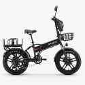 Складной электрический велосипед Skyjet GTIII PRO PLUS Black Складной электрический велосипед Skyjet GTIII PRO PLUS Black