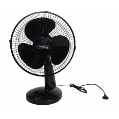 Pöytätuuletin, 30W, 30 cm, 3 nopeusvalintaa, kalteva säätöpää, Bl