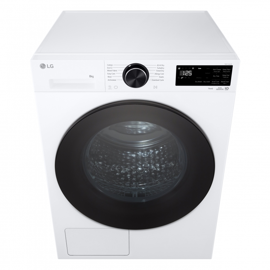 LG RHX5008TLB kuivausrump, valge – 3