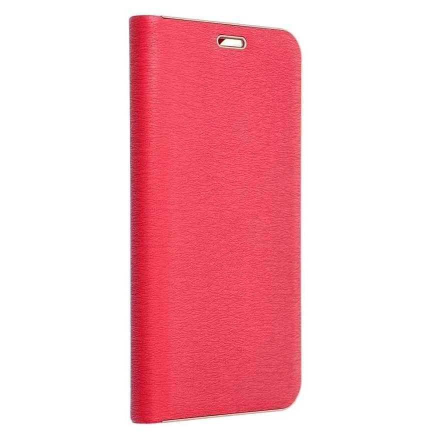 Dėklas Forcell Oem LUNA Book Gold skirtas Samsung Galaxy S20 FE / S20 FE 5G raudonas