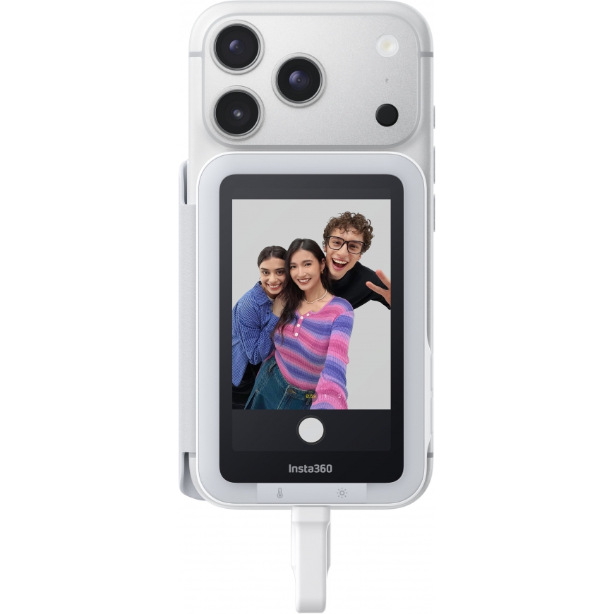 Insta360 Snap Selfie Screen with Light savaitraisė su šviesa telefonams – 2