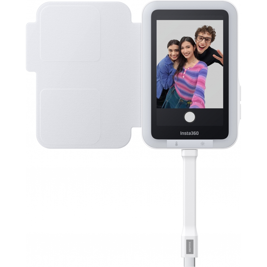 Insta360 Snap Selfie Screen with Light savaitraisė su šviesa telefonams – 4