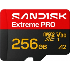 SanDisk 256 ГБ Extreme PRO UHS-I U3 V30 microSDXC карта памяти