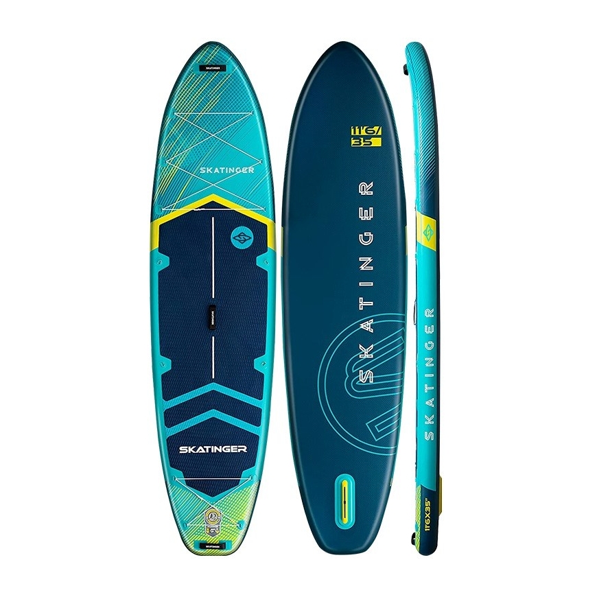 Skatinger Deska SUP Prana light bule 350 x 89 x 15 cm Yoga