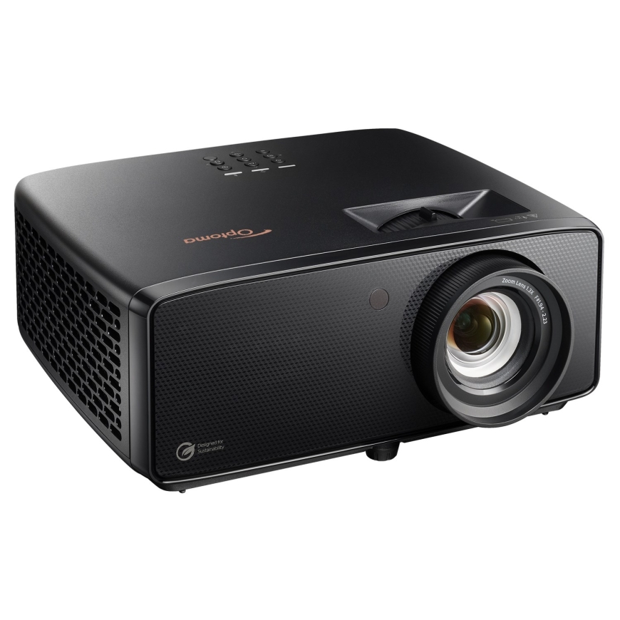 Проектор Optoma PK52 с стандартным броском, 3500 ANSI люмен, DLP UHD 4K (3840x2160), 3D, черный – 5