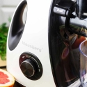 Slow Juicer for Fruits and Vegetables, Horizontal with Handle, 150 W, White, Klausberg, kb-7864