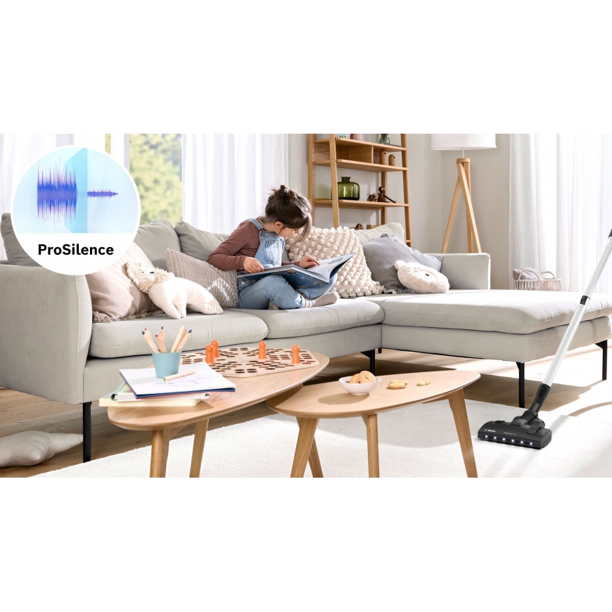 Bosch BGL8SIL0L putekļi, balts – 3