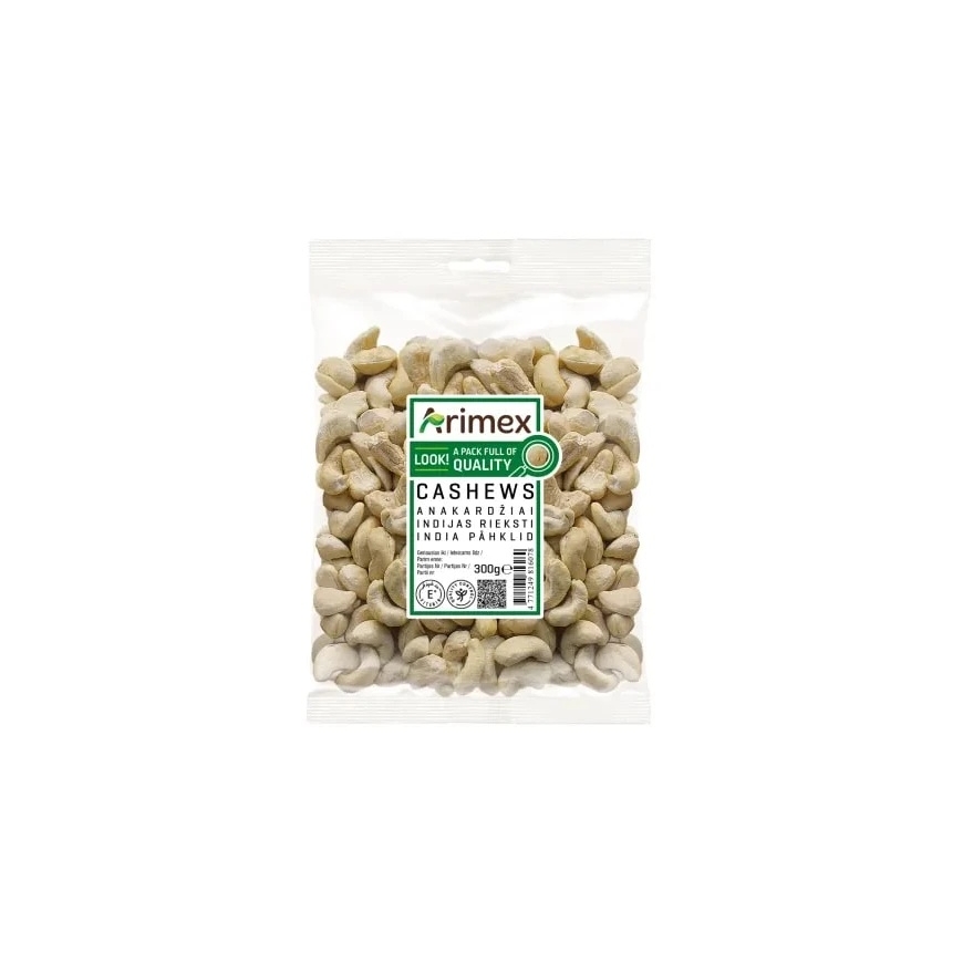 Cashew-pähkinät ARIMEX, 300g – 2