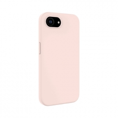 Apple iPhone 17e Premium Magsafe Soft Touch Silikona Vāks Rozā Smilšu