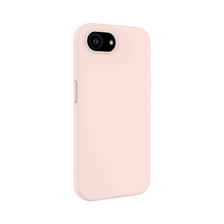 Apple iPhone 17e Premium Magsafe pehme puudutusega silikoonist karp roosa liiv