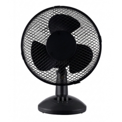 Galda ventilators, 19 W, 23 cm, 2 jaudas līmeņi, vertikāla nolie