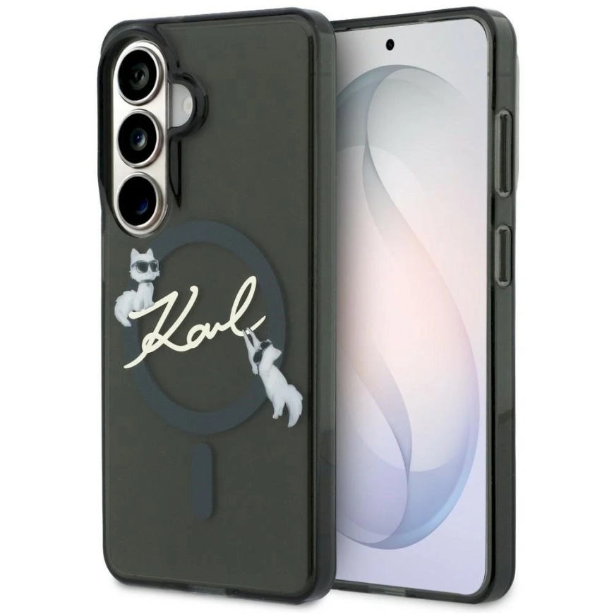 Karl Lagerfeld IML KC Script MagSafe Kate Samsung Galaxy S26 Plus mustas – 2