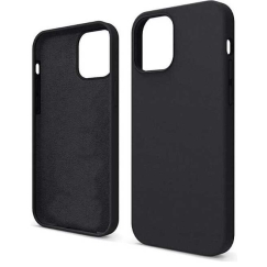 Riff "Pehmeä silikonikuori iPhone 15 Pro Max" musta